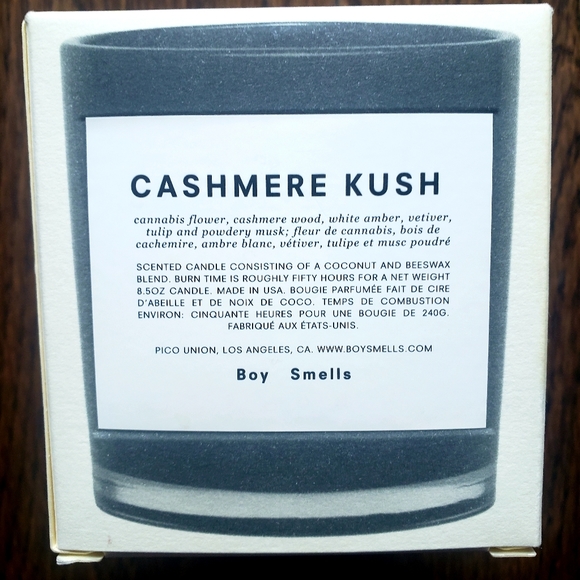 Boy Smells Accents Cashmere Kush Candle By Boy Smells Poshmark